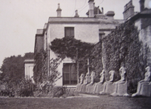 View of The Old Museum guarded by the seven Sekhmets.