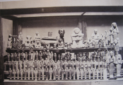 Egyptian artefacts at Didlington Hall