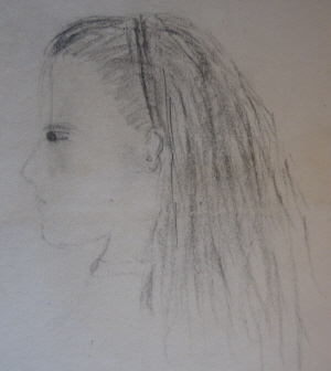 Self portrait of May Tyssen-Amherst